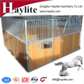 Wholesale bamboo horse box stable equipment with stainless water trough